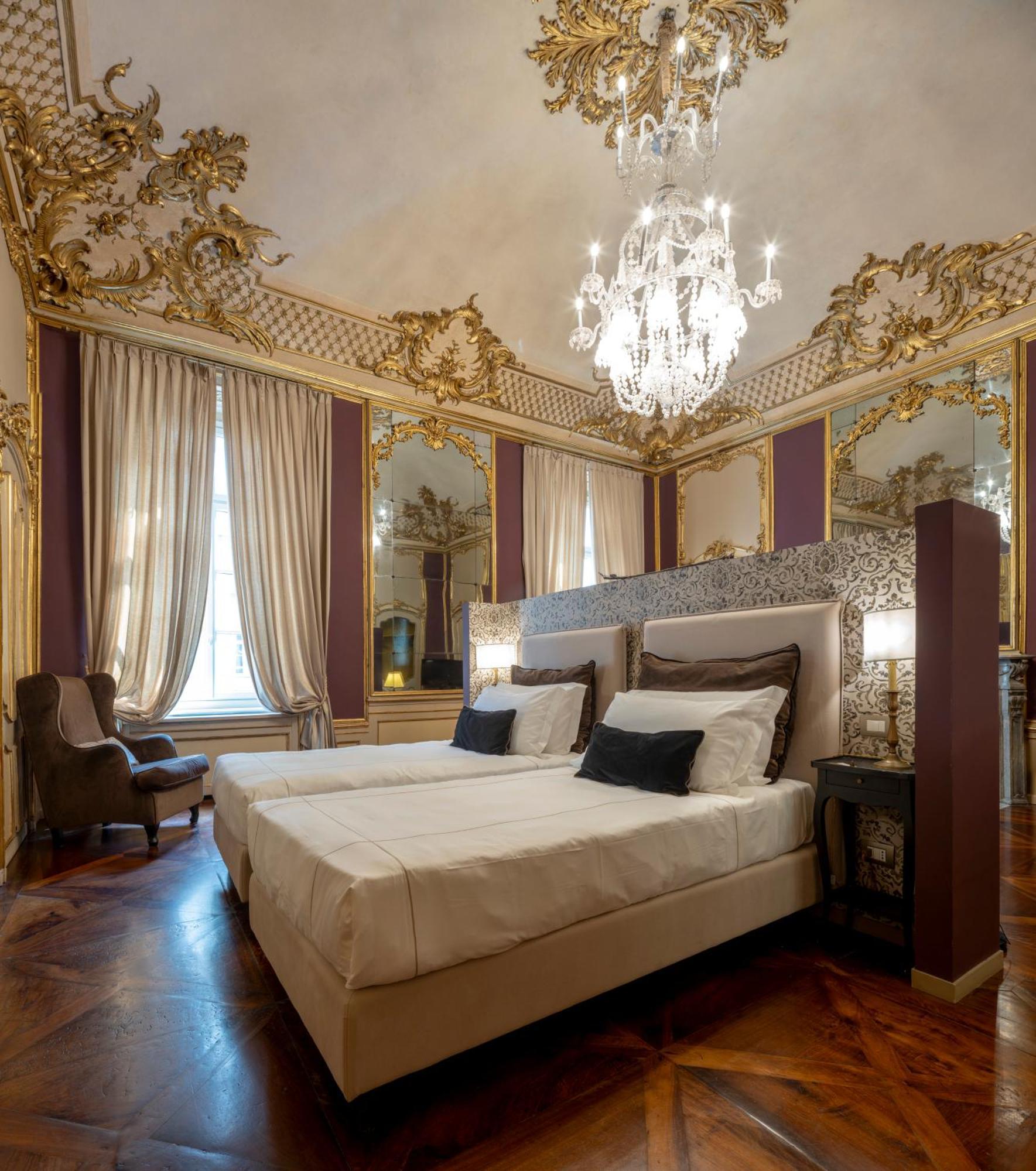 Palazzo Del Carretto-Art Apartments And Guesthouse Torino Kültér fotó